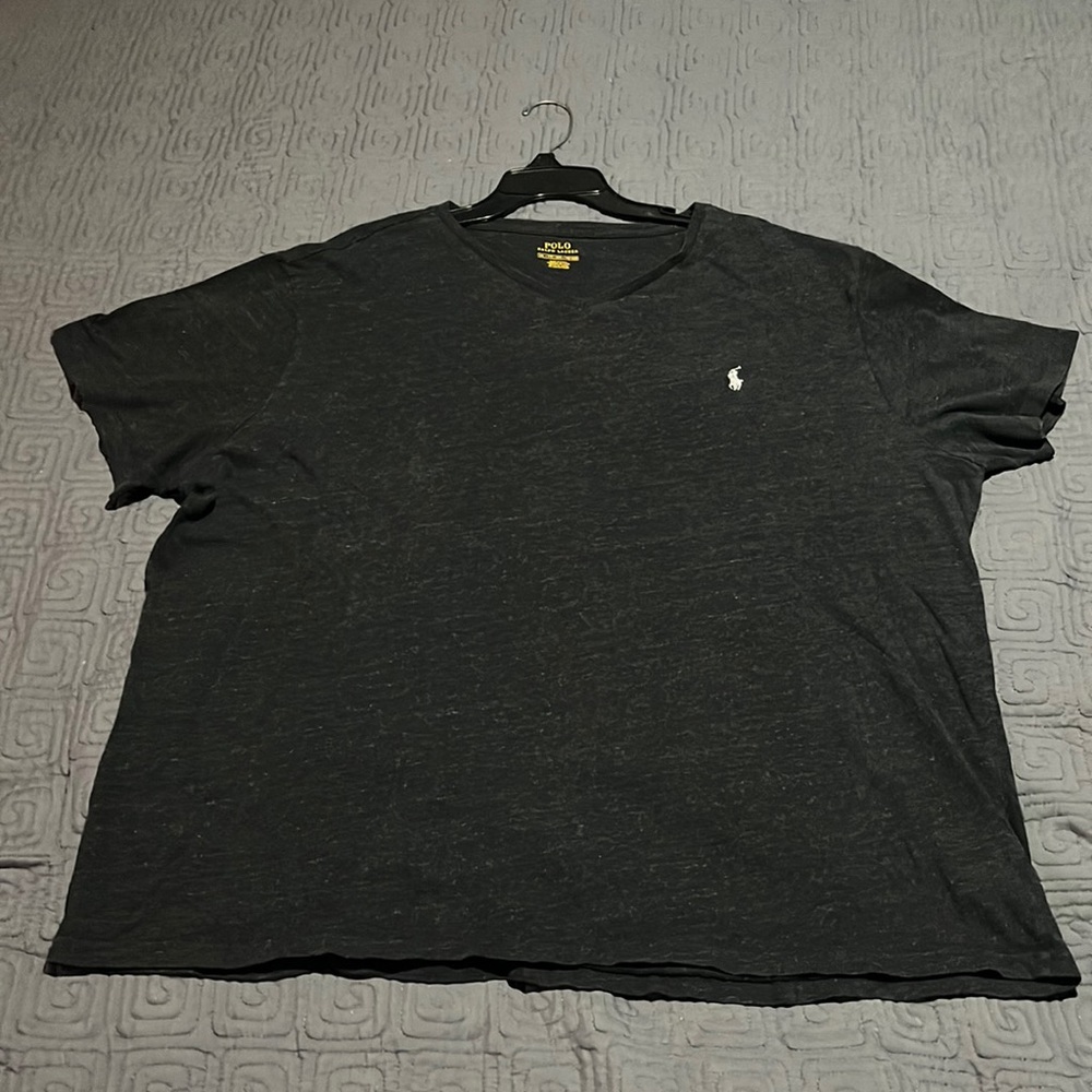 Polo Short Sleeve T-Shirt XXL Black